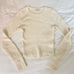 Abercrombie slim cropped sweater